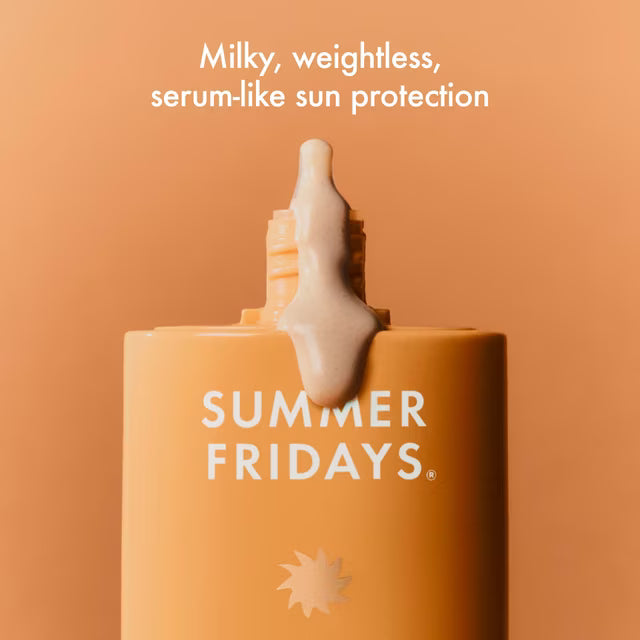 Summer Fridays Shade Drops Broad Spectrum Mineral Milk Sunscreen