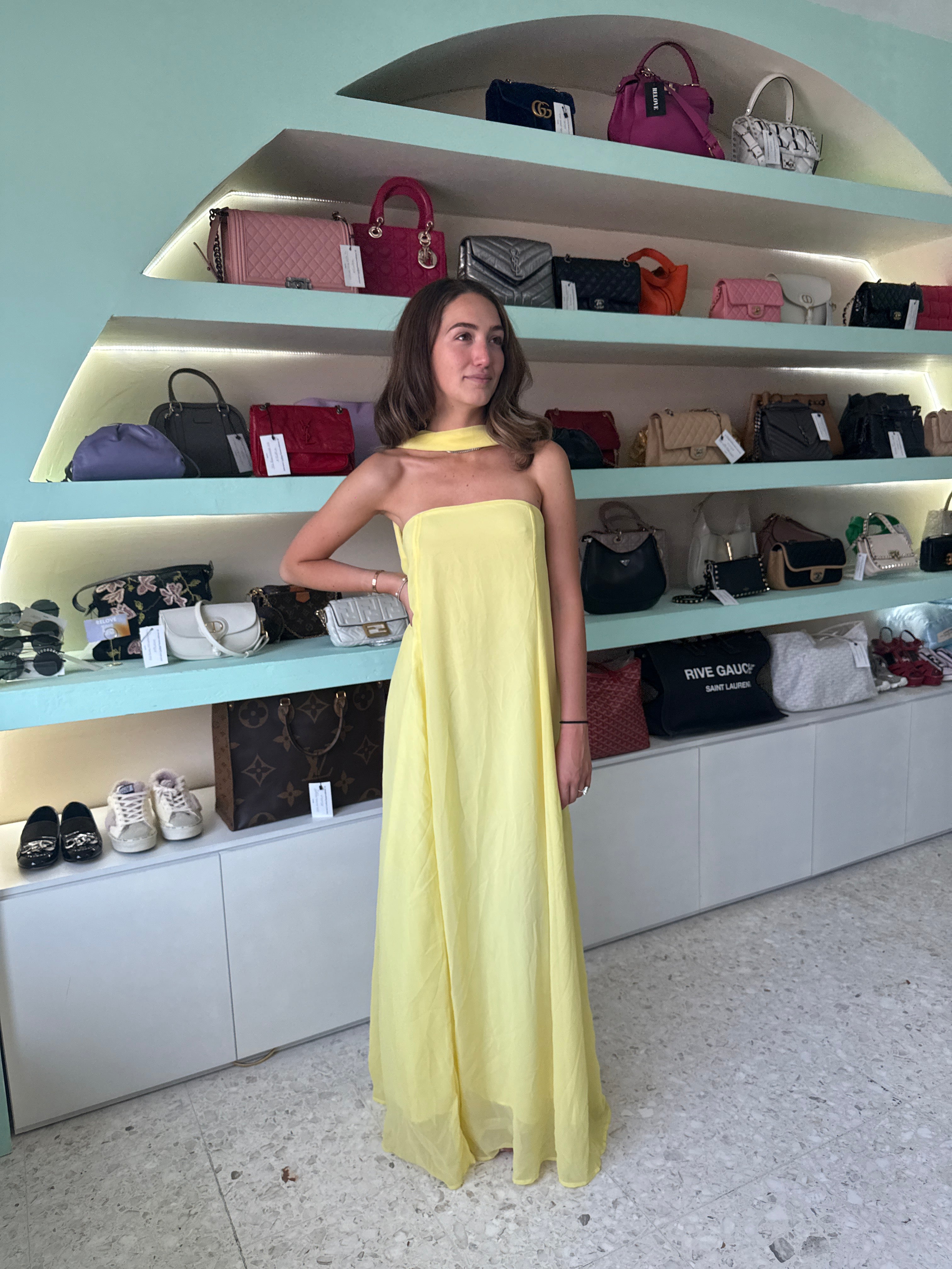 Gira Strapless Dress
