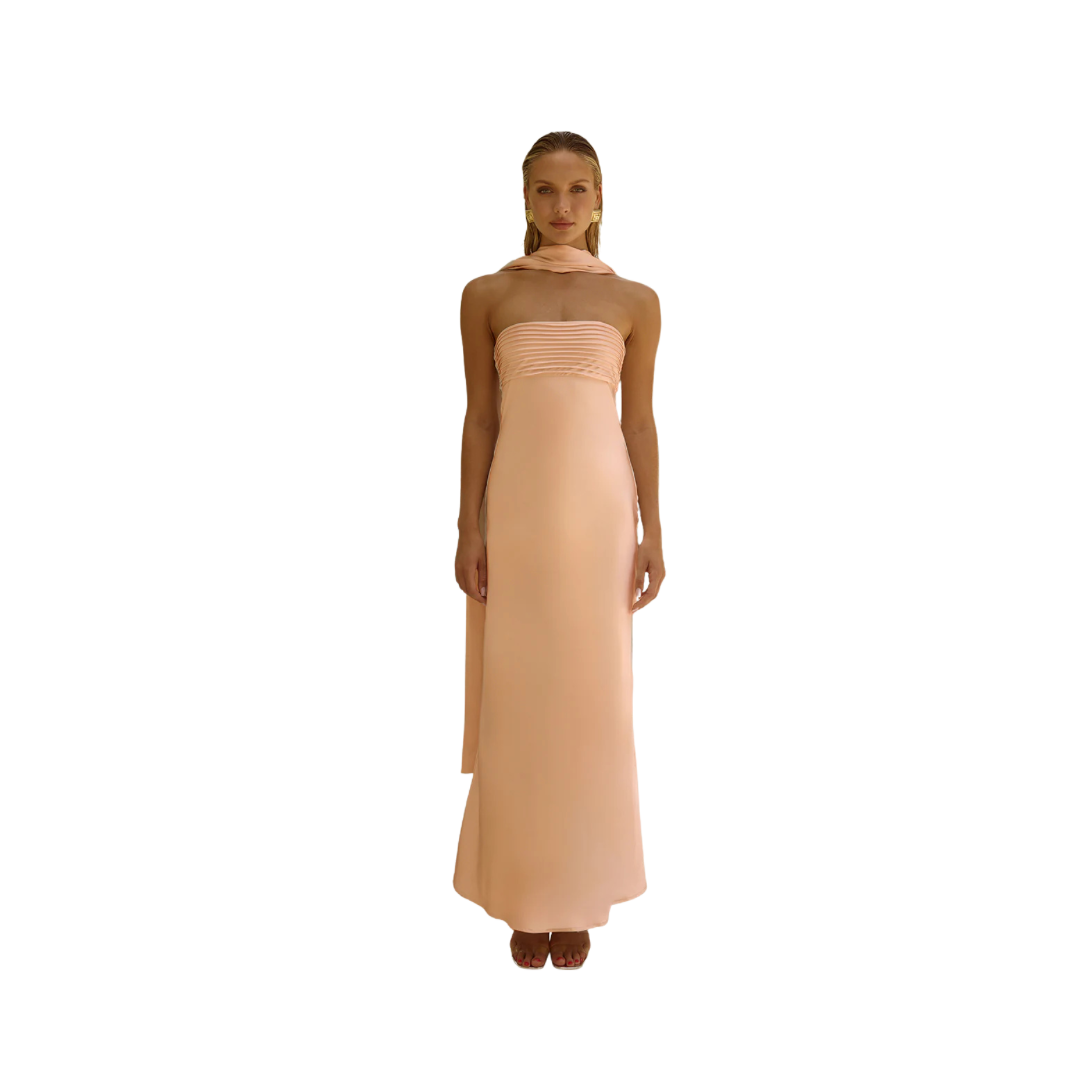 Elsa Dress – Peach