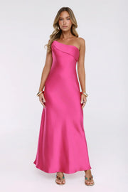 Marine Maxi Dress Fucsia
