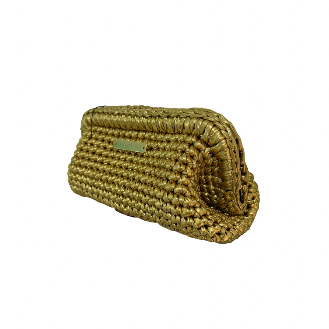 Clutch Metalica Baguette