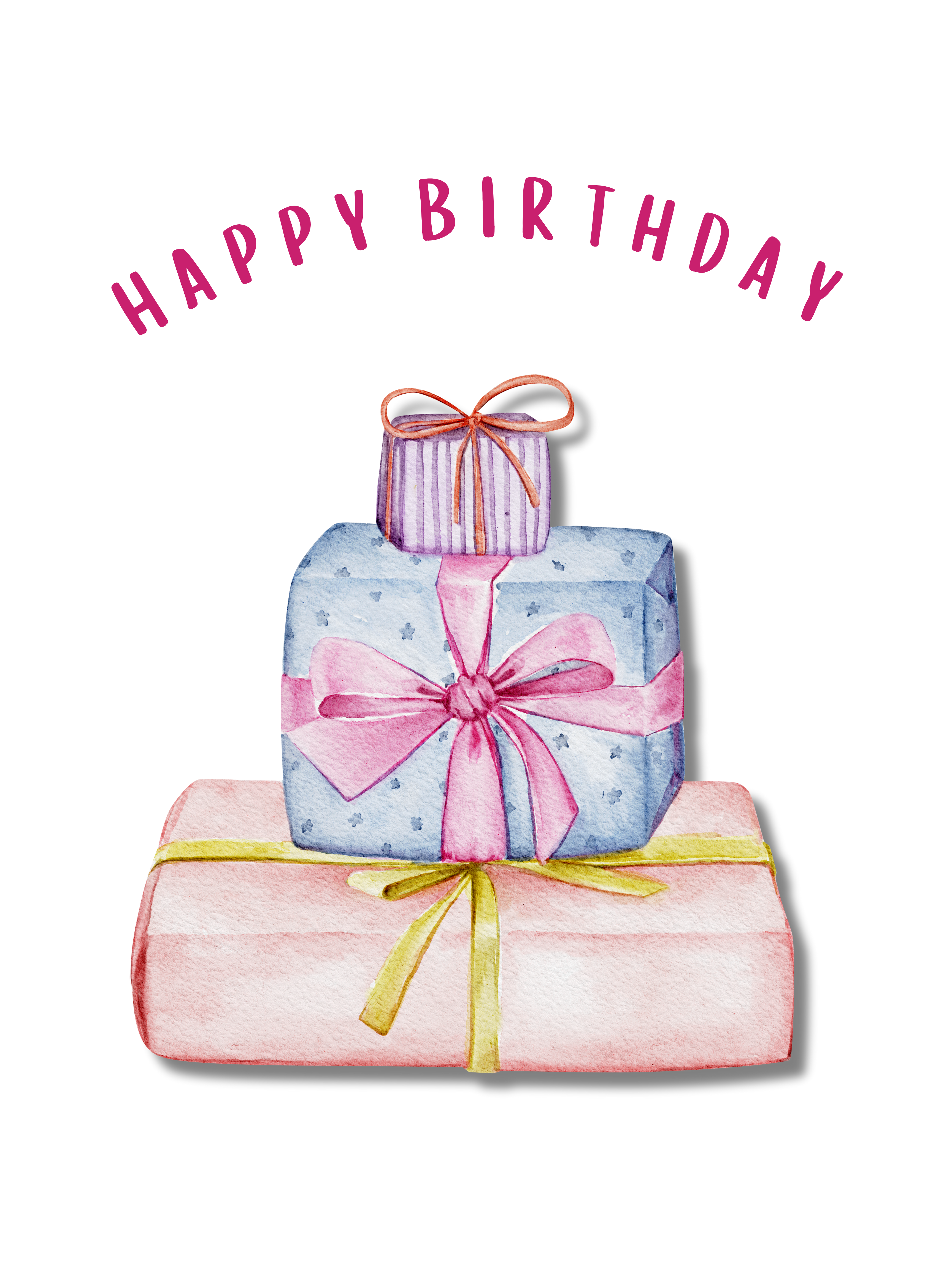 Happy Birthday 3D Cards