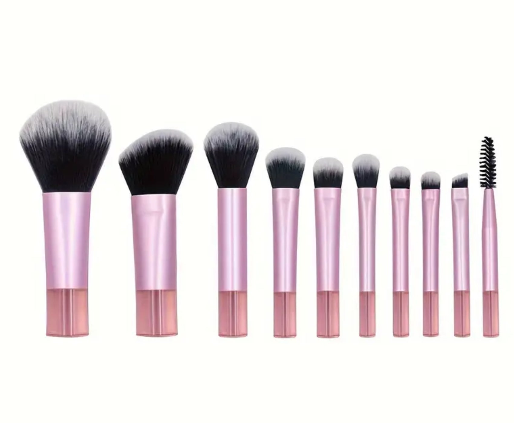 Mini makeup brushes