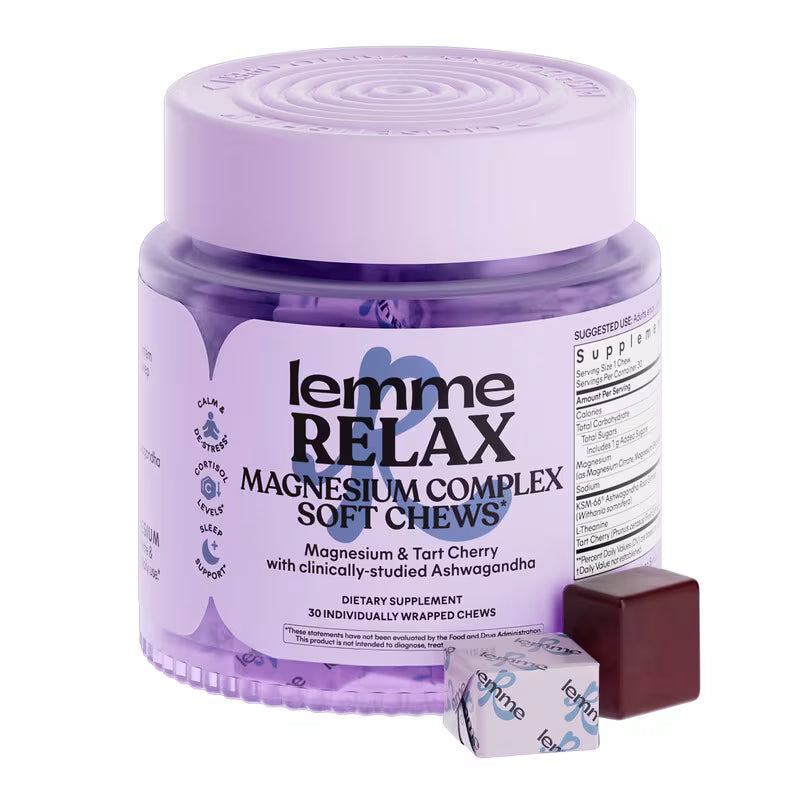 Lemme Relax Magnesium Complex Soft Chews