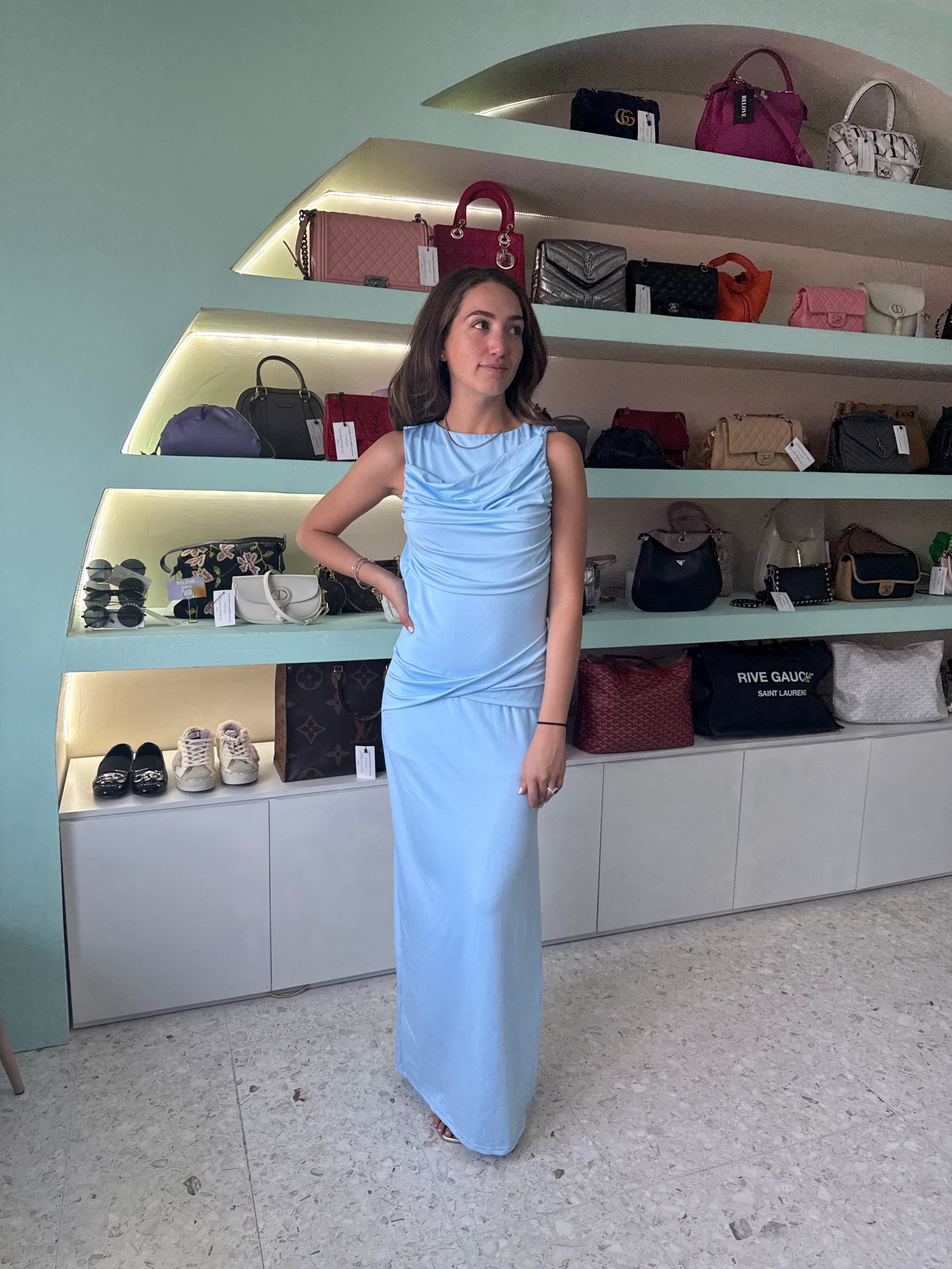 Nat Backless Dress
