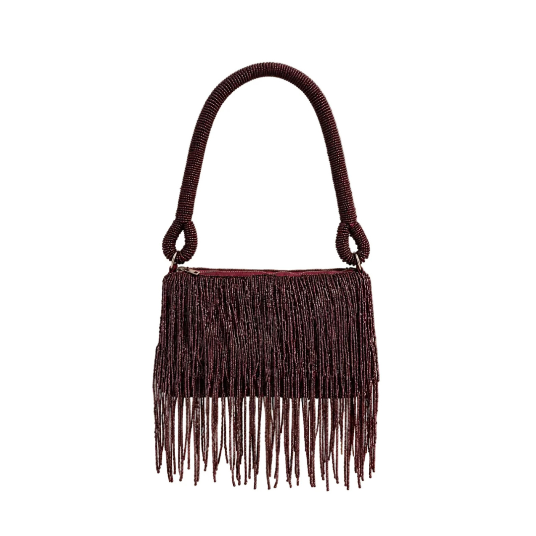 The Cabernet Fringe Bag