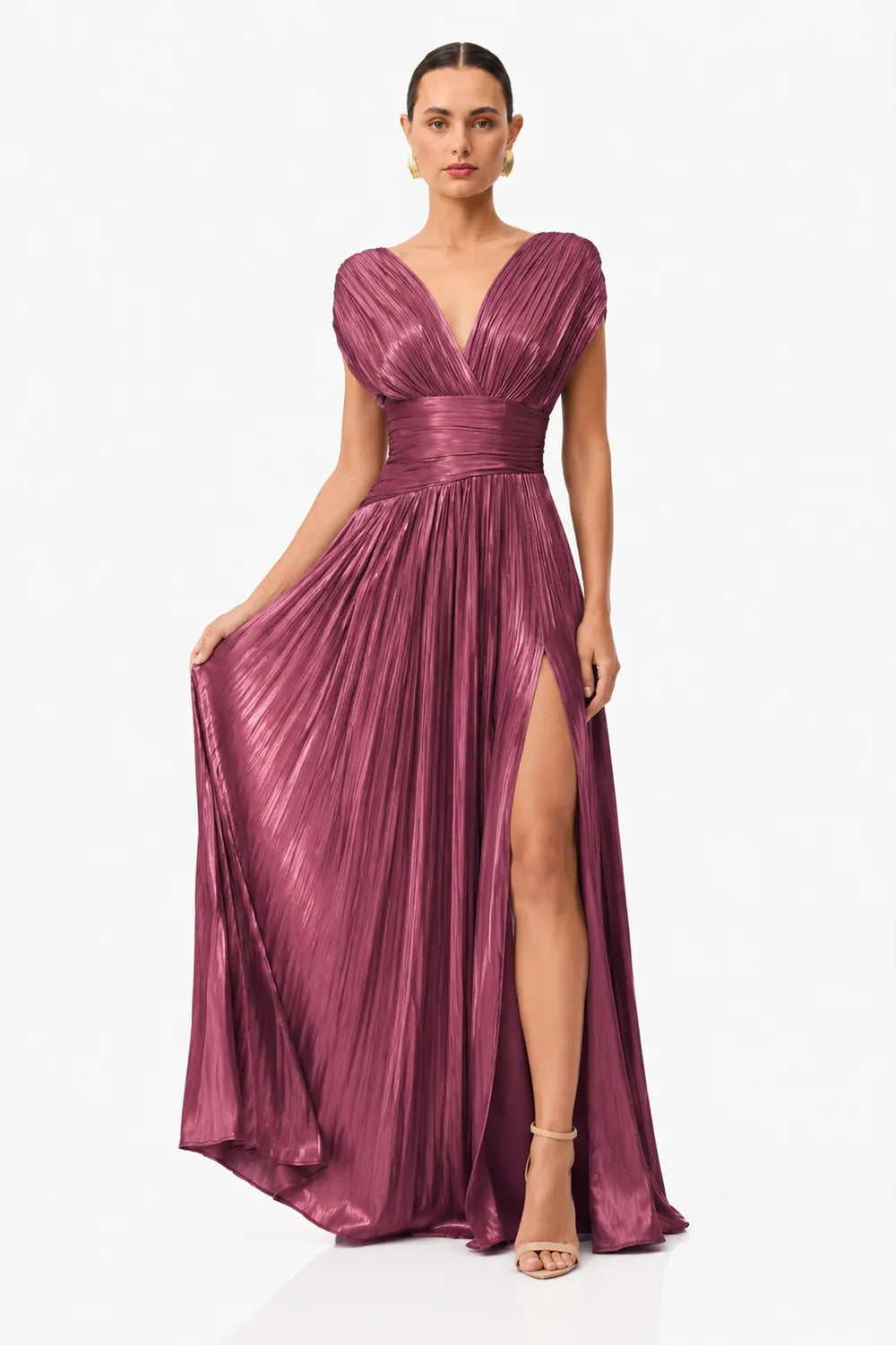 Cassandra Plum Dress