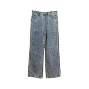 Pantalon Wide Leg Balam Tela Gaspeada