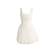 Loria White Mini Dress