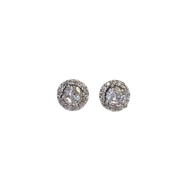Sunny Silver Rock Studs