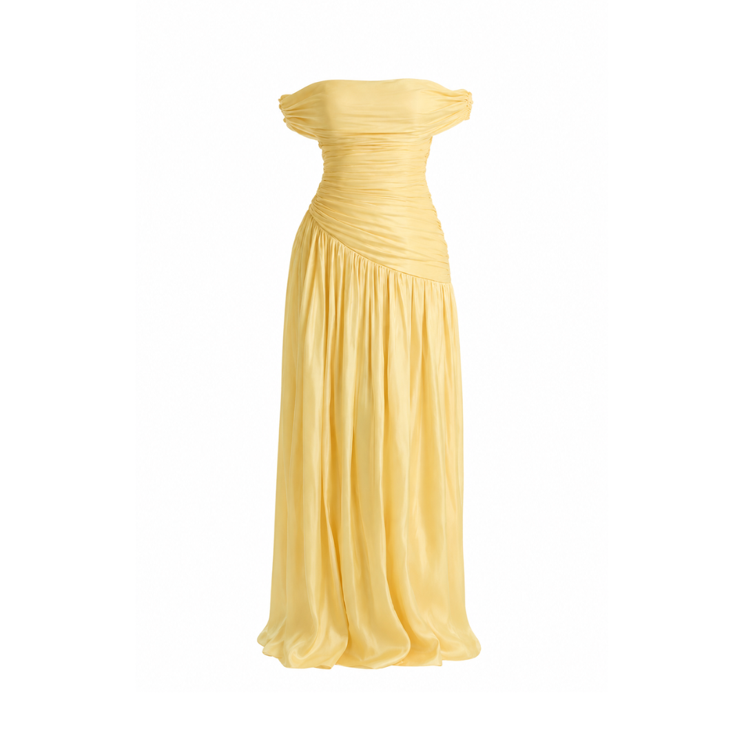 Dalia Yellow Dress