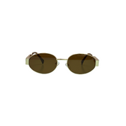 Celina in Camel Glasses