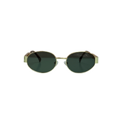 Celina in Aqua Glasses