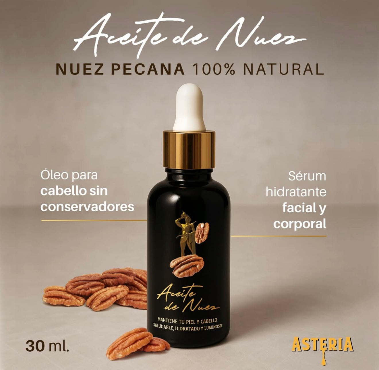 Aceite De Nuez Premium (30 ml)