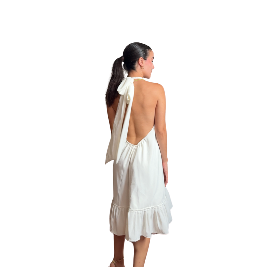 Vestido Midi Backless
