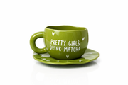 Pretty Girls Drink Matcha Set Cup