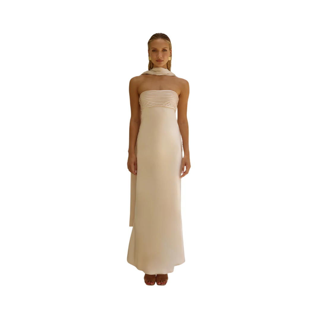 Elsa Maxi Dress – Ivory