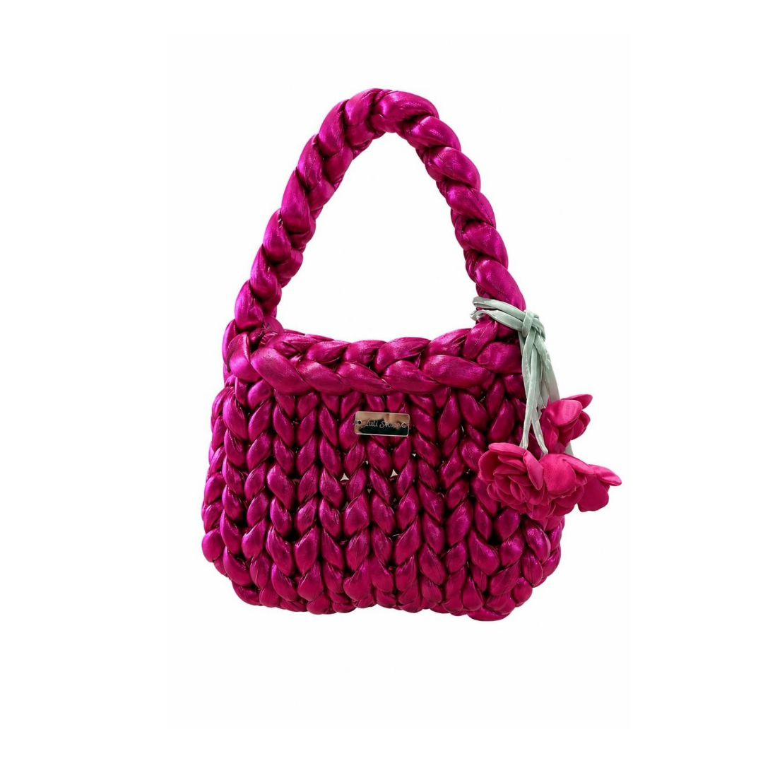 Bolso Aira Fucsia Metálico