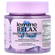 Lemme Relax Magnesium Complex Soft Chews