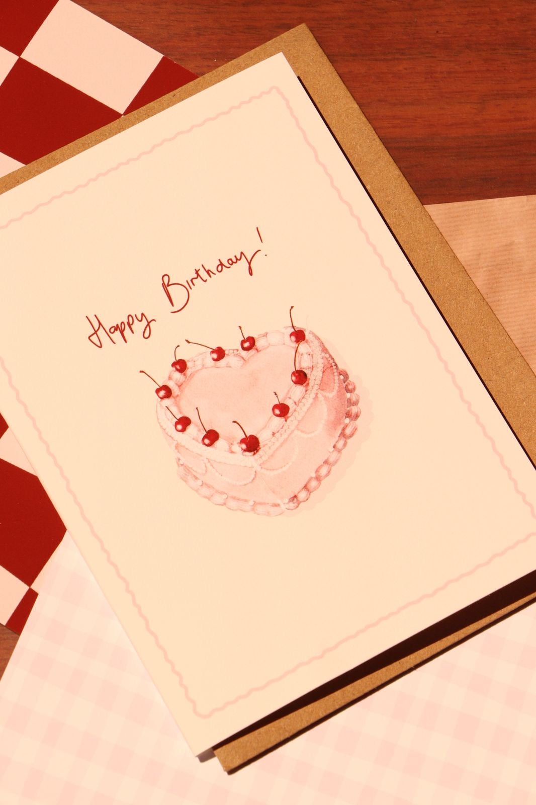 Happy Birthday Pink Cake
