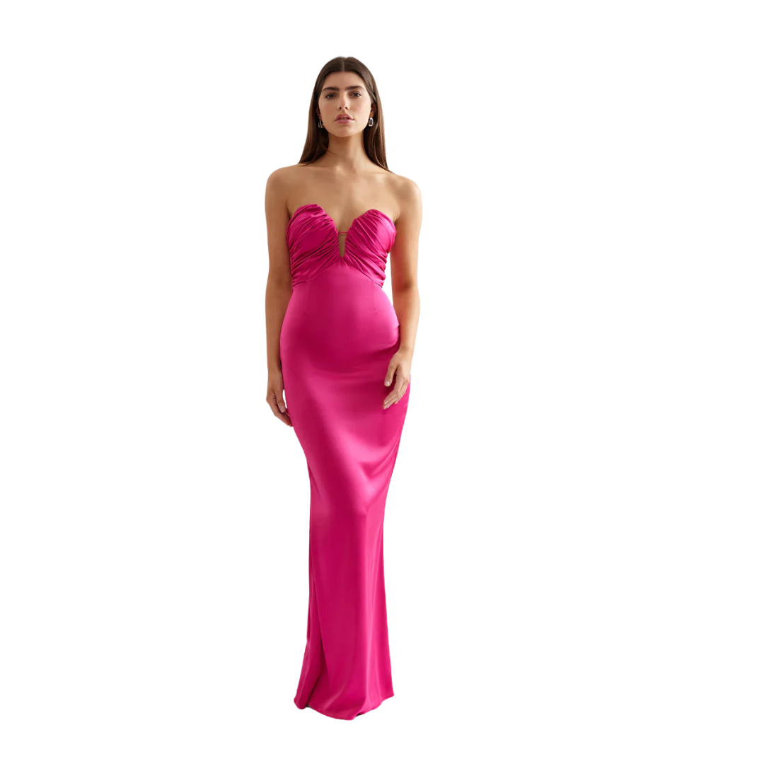 Magnolia Dress- Magenta