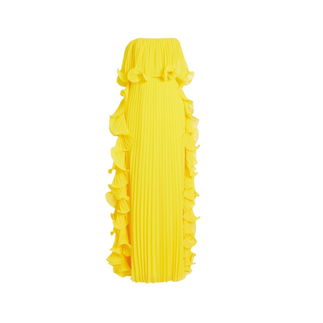 Paola Yellow Dress