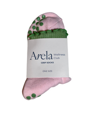 Grip Socks - Strawberry Matcha