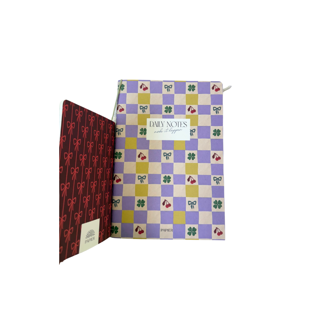 Set Of Two Notebooks ( RED)