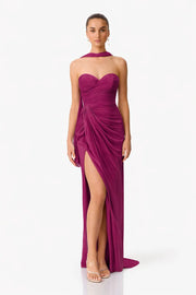 Ophellia Maxi Dress Mulberry