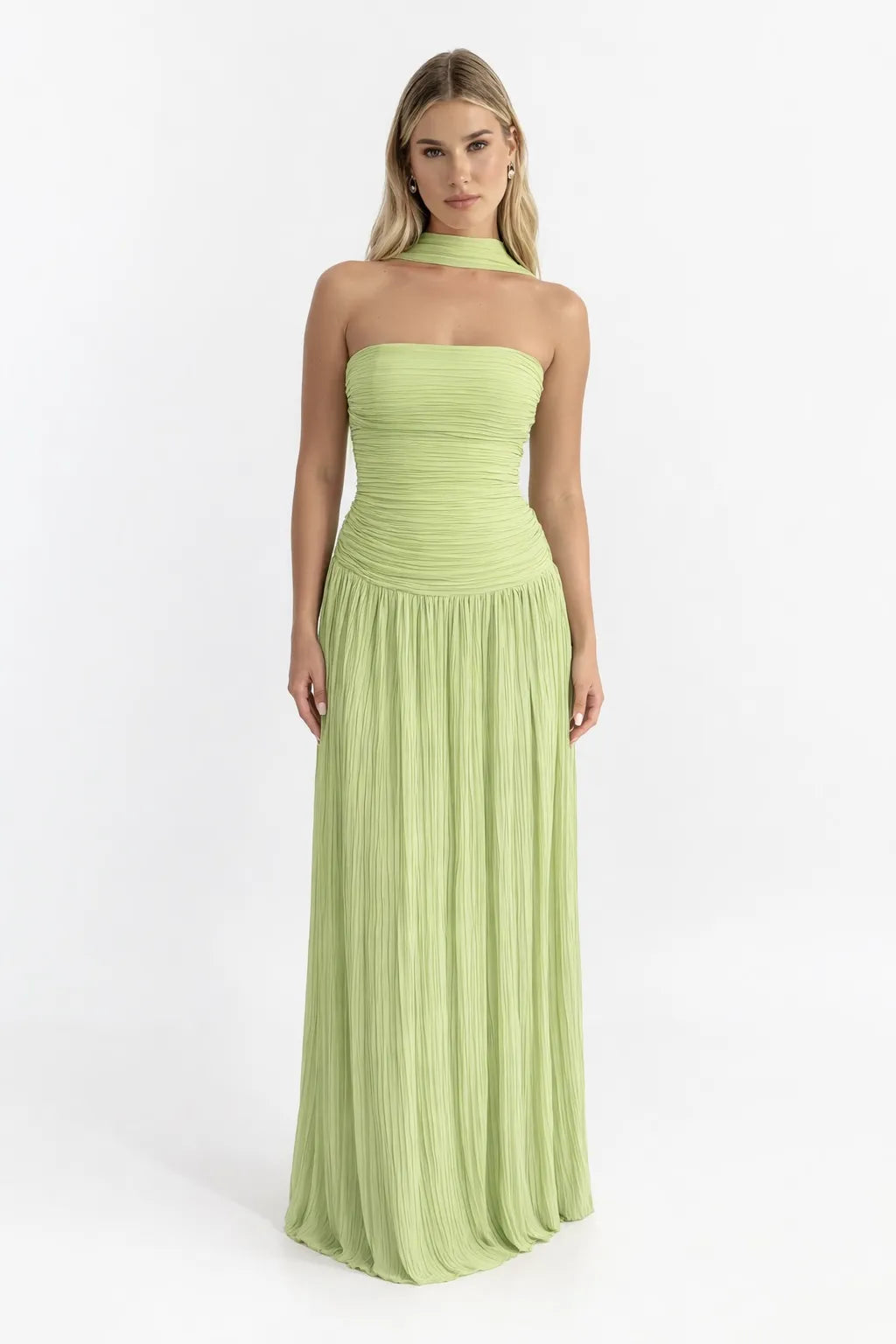 Arielle Dress - Lime