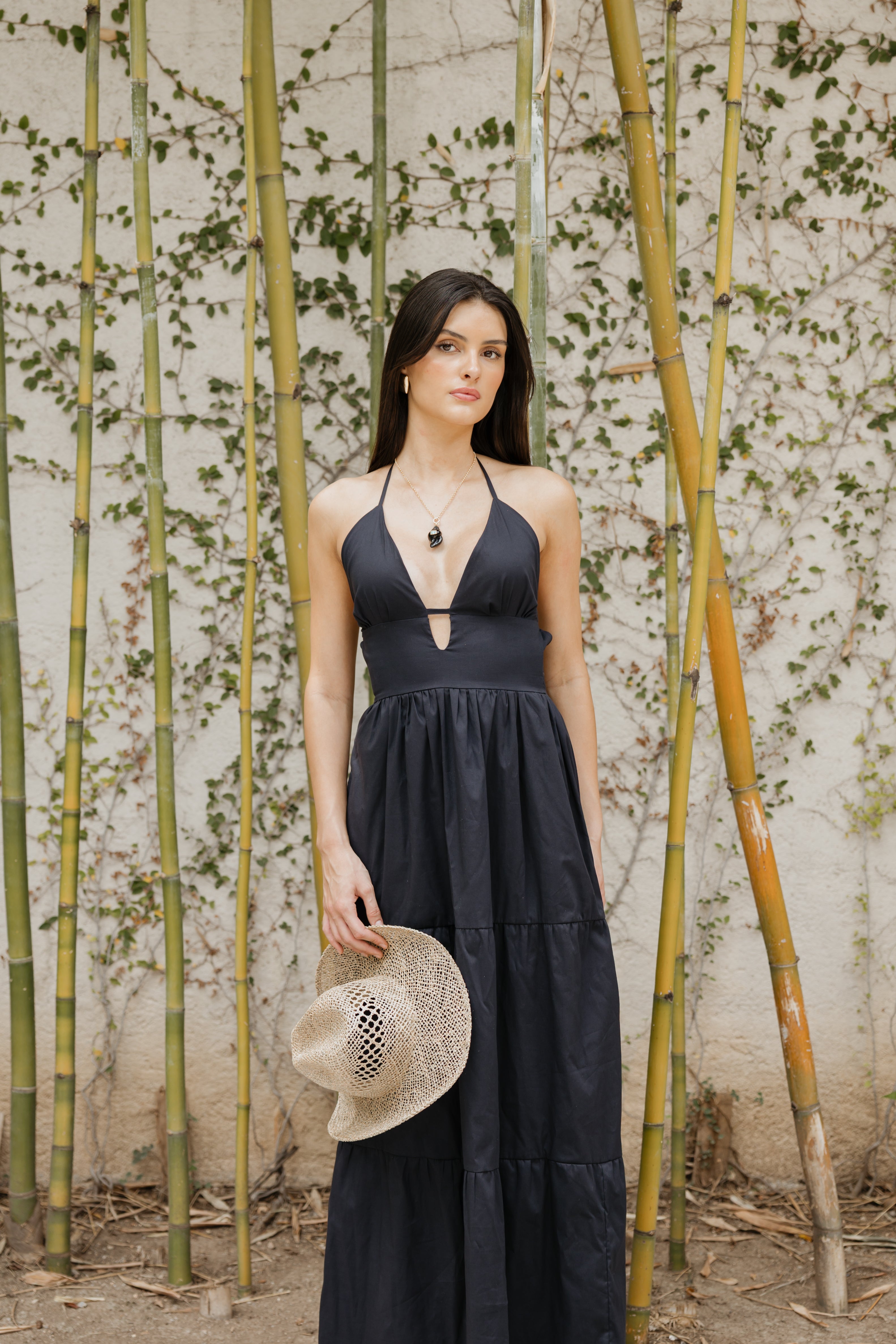 Rhea Dress Black