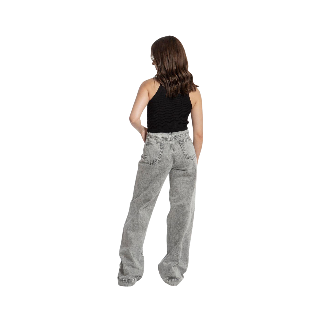 Pantalon Wide Leg Balam Gris