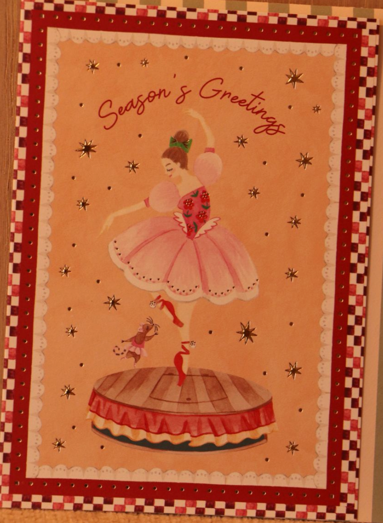 Ballerina Christmas Cards