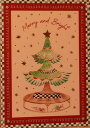 Nutcracker Tree Christmas Card