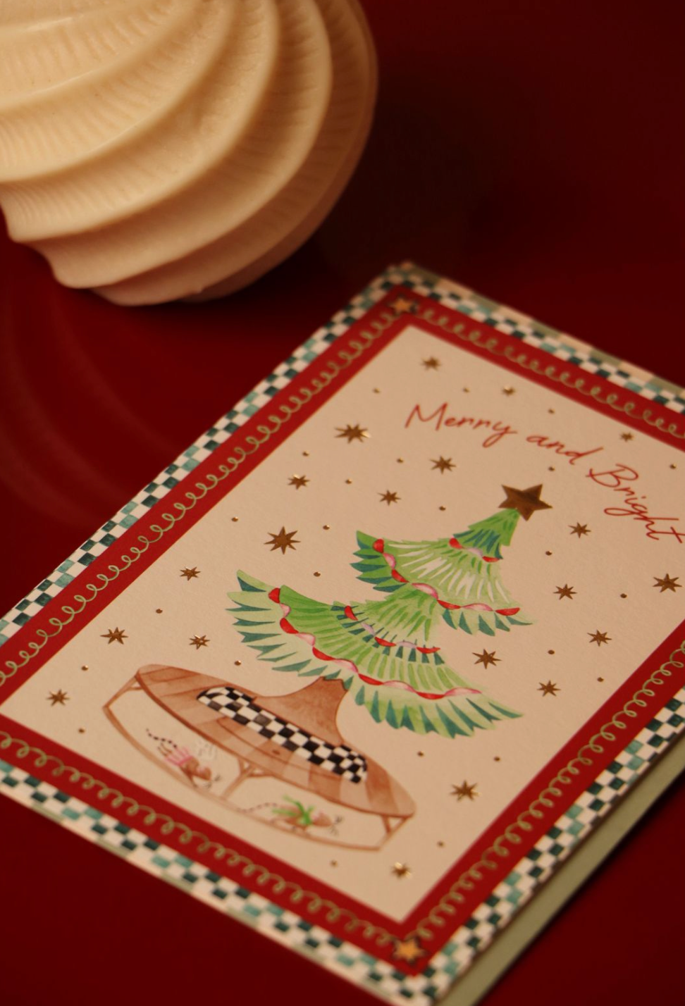 Nutcracker Tree Christmas Card