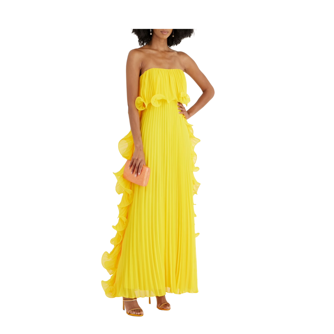 Paola Yellow Dress