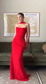 Roby Red Gown