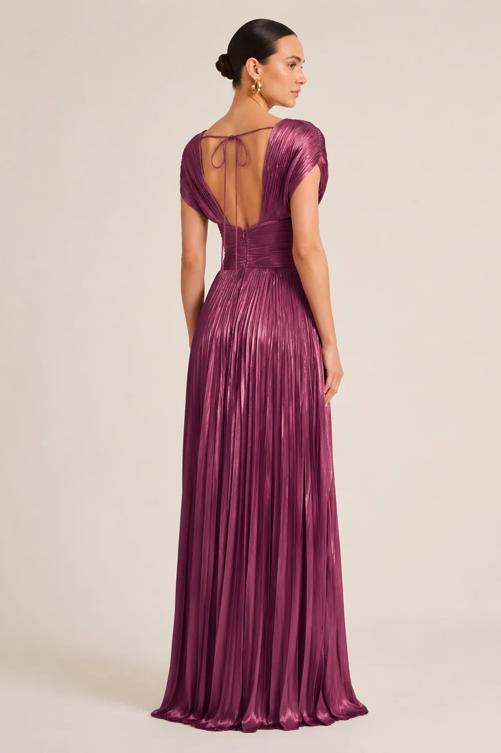 Cassandra Plum Dress