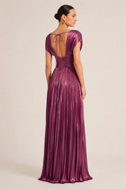 Cassandra Plum Dress