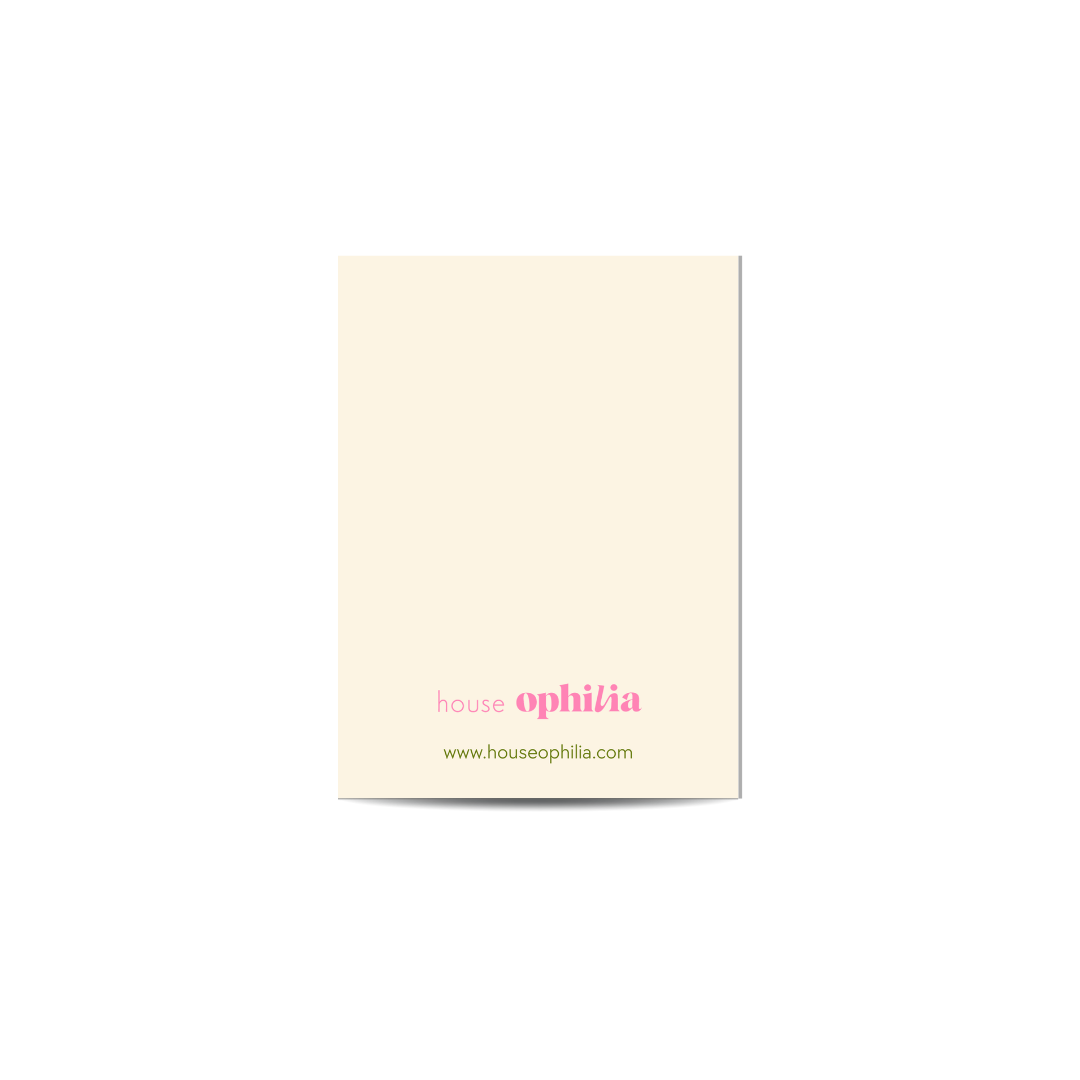 Card - My Love Language Is Writing Letters