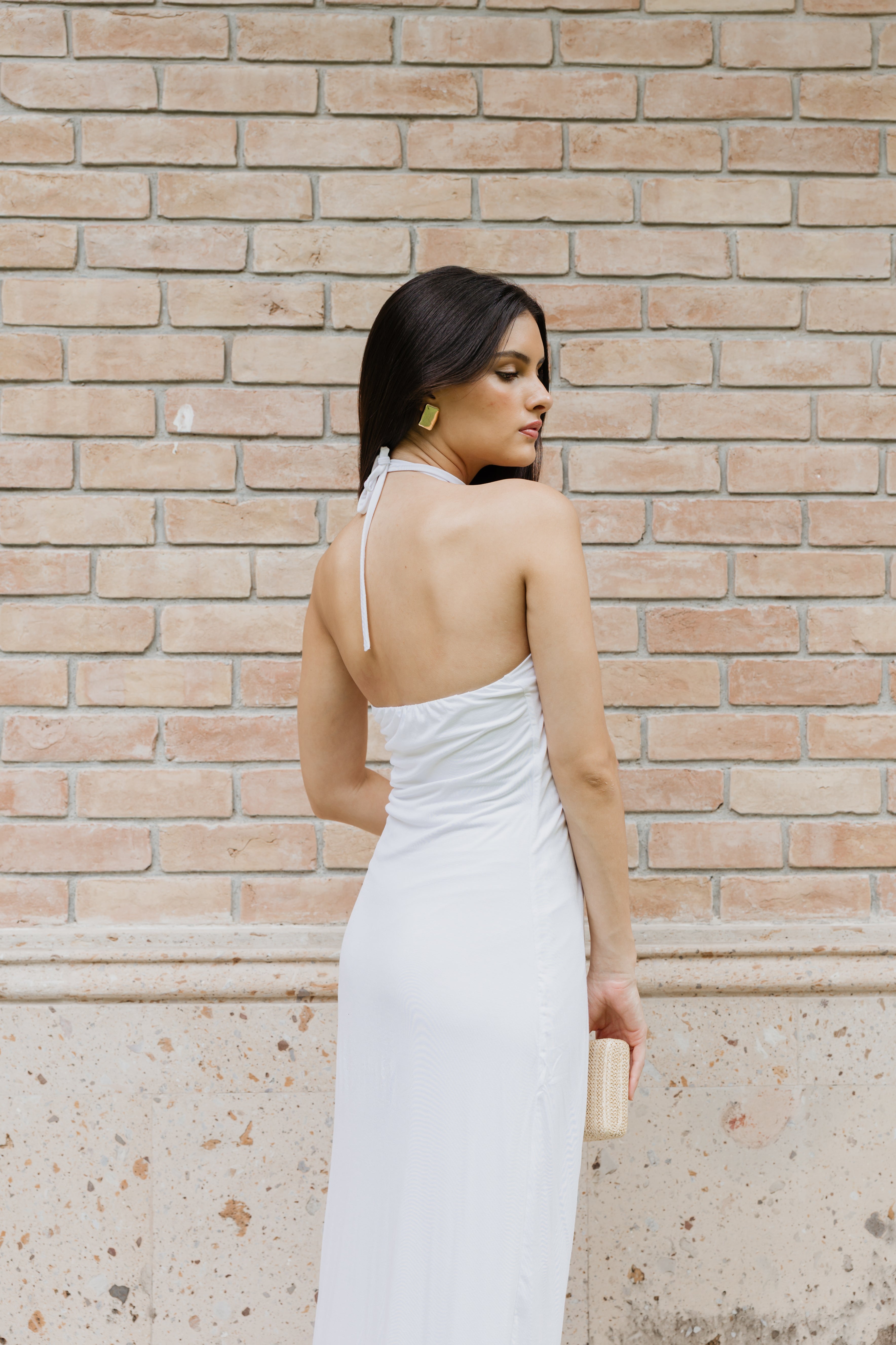 Anaïs Dress White