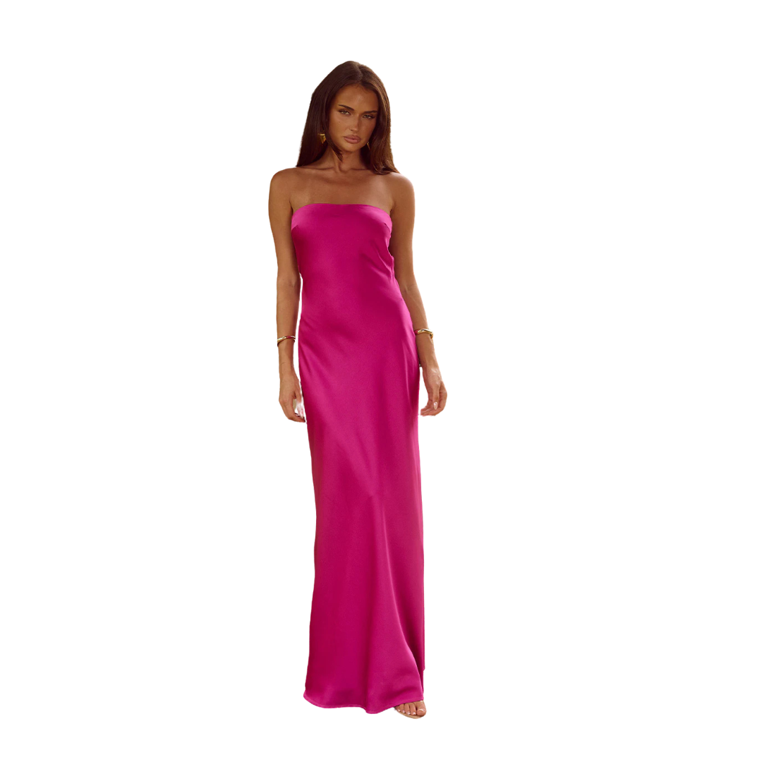 Celeste Dress - Magenta