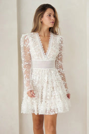 Maguie White Mini Dress