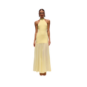 Yazmin Halter Dress – Butter