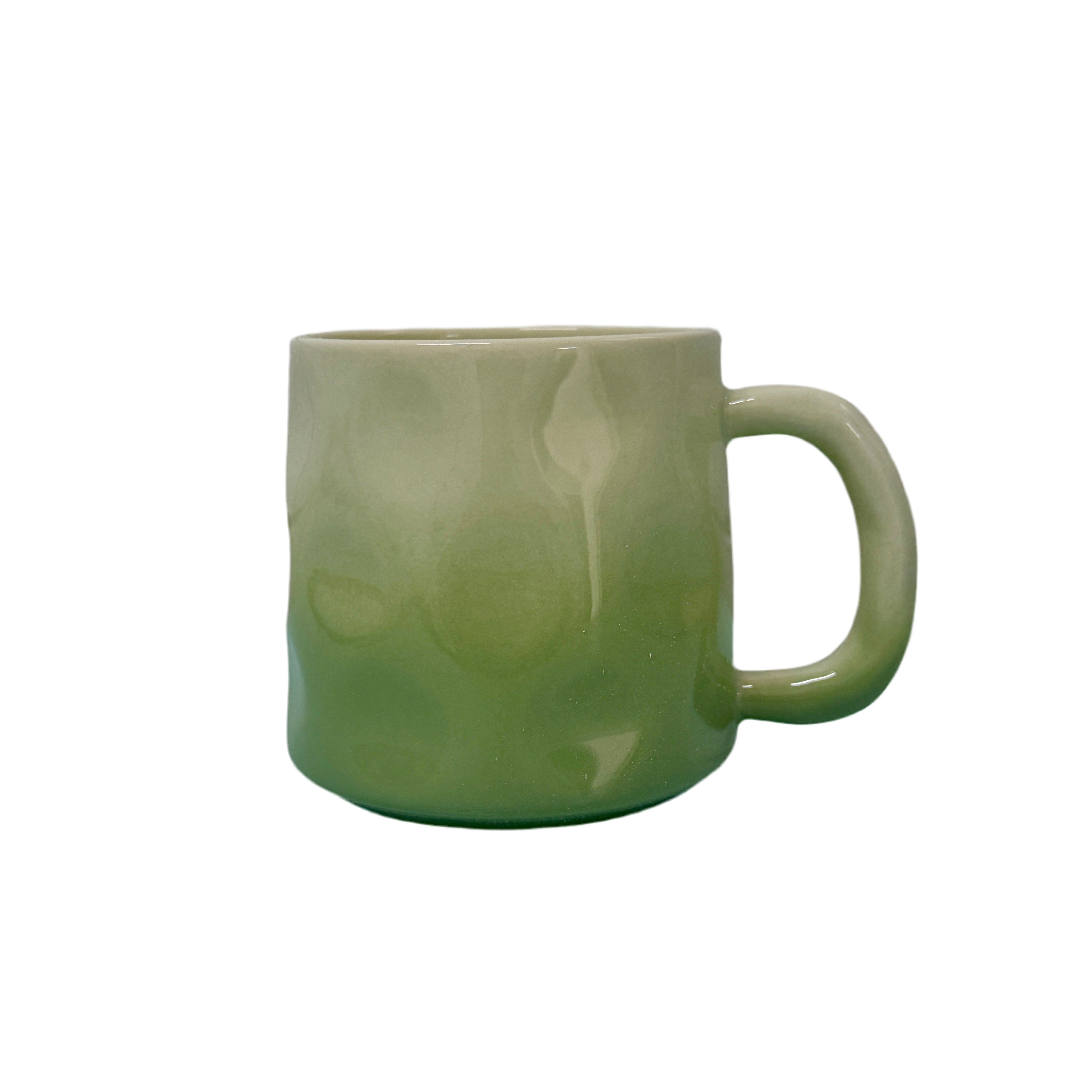 Taza Gradient Green