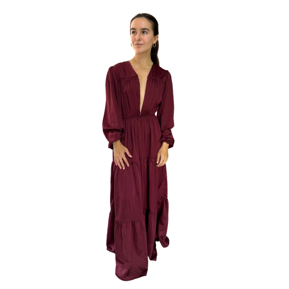 Vestido Olanes Manga Larga