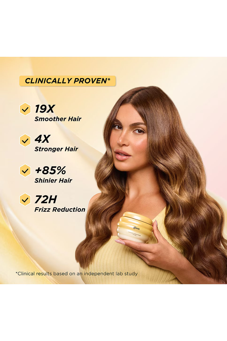 Gisou Mini Honey Gloss Hair Mask 75ml