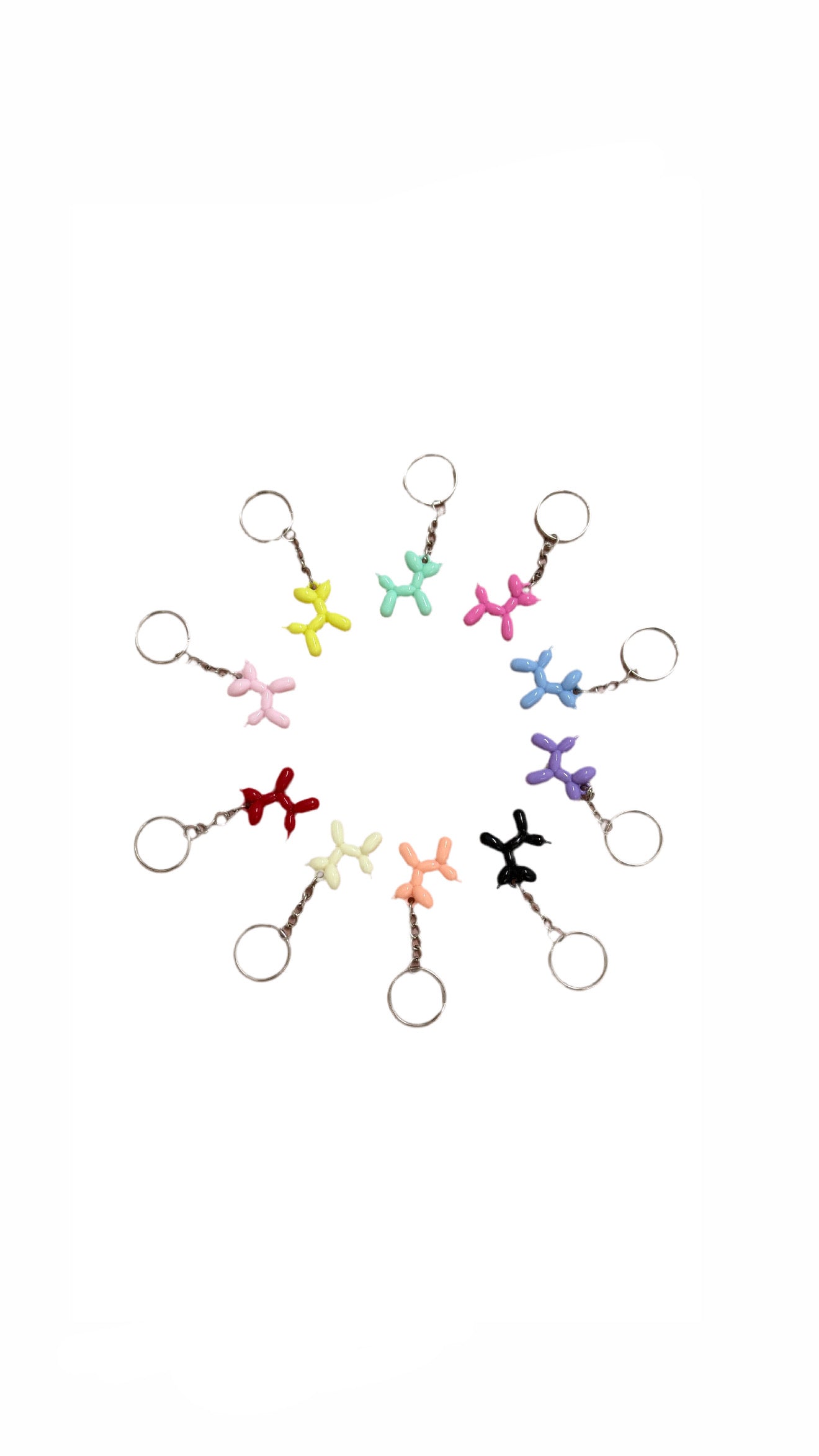 Balloon Dog Keychain