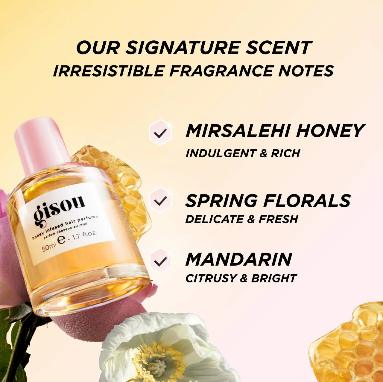 Gisou 
Mini Wildflower Honey Infused Hair Perfume