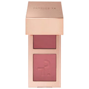 PATRICK TA 
Mini Major Headlines Double-Take Crème & Powder Blush Duo